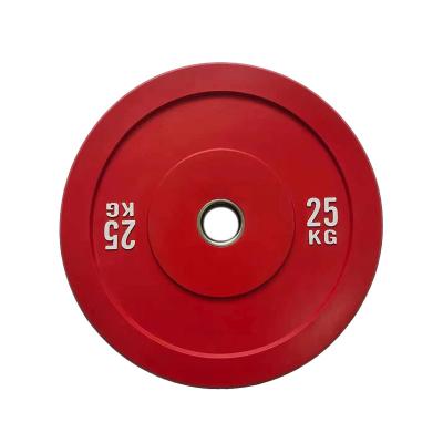 China High Quality Bodybuilding Fitness Cast Iron Dishes With Rubber Gym Equipment Weightlifting Dishes For Barbell for sale