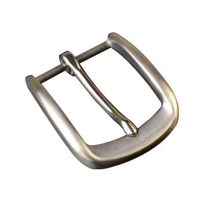 China Fashion Carosung Mens 40mm Replacement Metal Buckle Stainless Steel Pin Buckle for sale