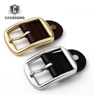 China Square Pin Buckle Solid Brass Stainless Steel For Adjustable Belt Wholesale Belt Buckles for sale