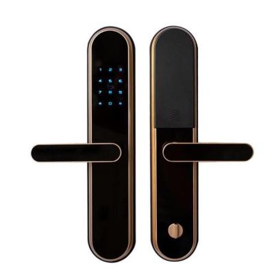 China A6 Electric Smart Keyless Door Lock Card Key Key Fingerprint for sale