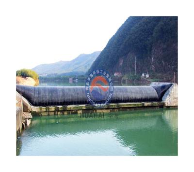 China Irrigation Water Conservancy Project With Good Price River Air Inflatable Rubber Water Dam Inflatable Rubber Dam /Rubber Dam Weir Spillway Gate for sale