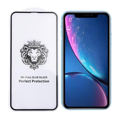 China Mobile Phone For iPhone XS XR XS Max 3D Lion Tempered Glass For iPhone Mobile Phone Screen Protector for sale