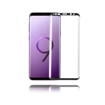 China Mobile Phone 3D Curved Full Glue Tempered Glass Screen Protector For Samsung Galaxy S9/S9 Plus for sale