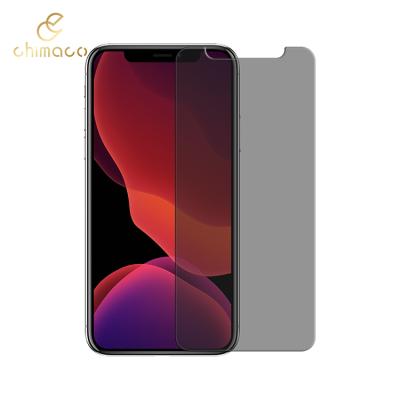 China Cheapest Cell Phone Privacy Tempered Glass 9H Privacy Anti Glancing Screen Protector For iPhone 11 12 for sale