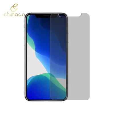 China Shatterproof 0.3MM 2.5D 9H Mobile Phone Tempered Glass Privacy Screen Protector For iPhone 11 Pro/XS/X for sale