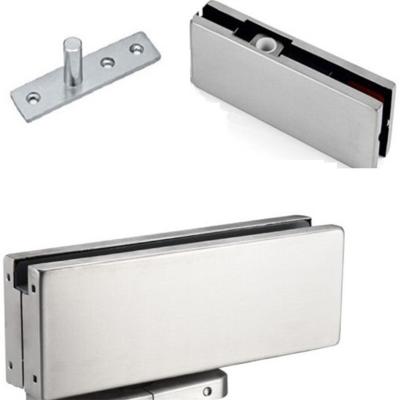 China Modern One Set Unslotted Buffer Floor Concealed Spring Sliding Door Closer For Glass Door With Top Clip for sale