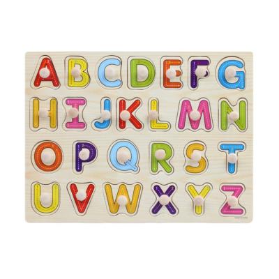 China Environmental Hot Sales Wooden Shape Materials Board Baby Matching Wooden Puzzle Toys Educational for sale