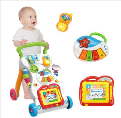 China Multifunctional Baby Walkers 0-1 Years Old Baby Toys Gift Water Tank Carts O-legs Environmental Children Prevention Materials for sale