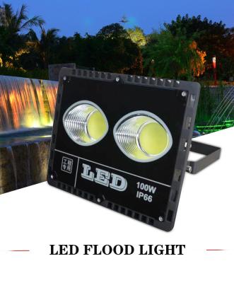 China Outdoor Waterproof Sports Stadiums IP65 Project Installation Aluminum 100w COB Led Flood Light for sale