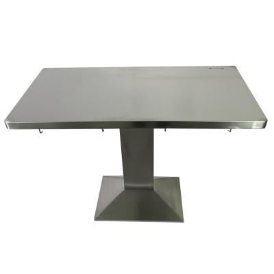 China Easy Sterilize And Washable Rectangle Stainless Steel Surgical Operating Consultation Table for sale