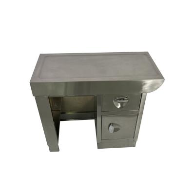 China Easy Sterilize And Washable Pet Hospital Use Stainless Steel Operating Table Consultation Table for sale