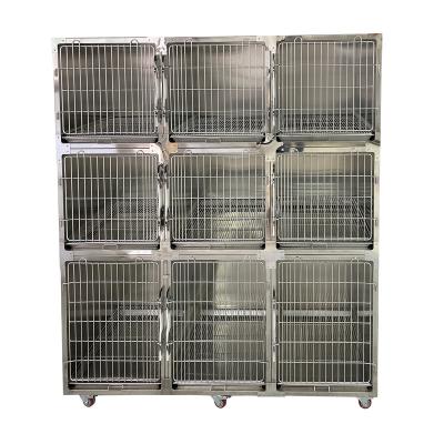 China Breathable Outdoor Portable Inexpensive polishing detachable Stainless steel cage for sale