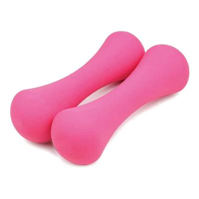 China Durable Blue Pink Ladies Dumbbells Adjustable Bone Weight Bone Dumbbell Body Yoga Exercise Small for sale