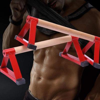 China Russian Standing Wooden Pump Stand Home Sports Fitness Accessories Multifunctional Muscle Muscle Aerobic Exerciser Pump Training Systems for sale