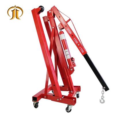 China Other Heavy Duty Manual Hydraulic Mobile Shop Crane for sale