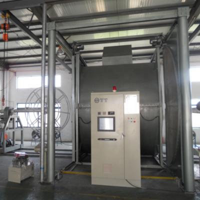 China Factory Shuttle Type Roto Molding Machine For Making Scrubber Bixial Rotomolding Machine for sale