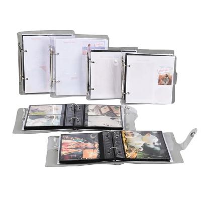 China Wedding events. mini kpop portable photocard binder pvc 4x6 home photo album with loose leaf pockets for sale