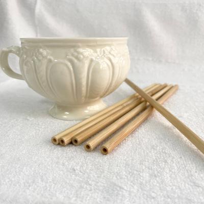 China High quality low price drinking disposable bamboo straw for sale