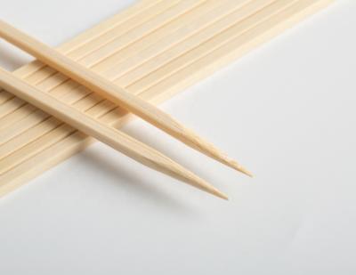 China High quality square bamboo stick easily cleaned for barbecue for sale