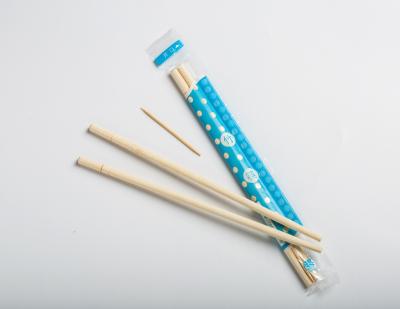 China Disposable Disposable High Quality Natural Material Round Bamboo Chopsticks for sale