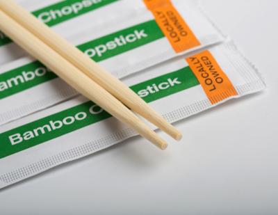 China Hot Sale Disposable Restaurant And Home Use High Quality Twins Bamboo Chopsticks for sale