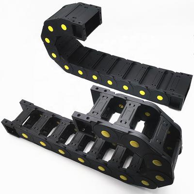 China CNWSL H45 Anti-wearing series closed type cable drag chain rigger carrier H45*125 H45*150 H45*175 H45*200 fully for sale