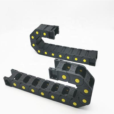 China CNWSL H25 Series Bridge Nylon Cable Drag Chain Anti-wearing Open Type Power Chain for sale