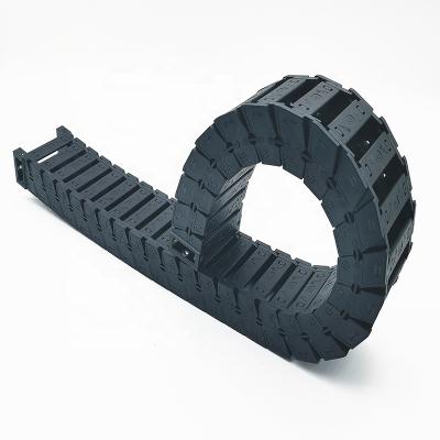 China Anti-wearing CNWSL 30 Series Low Noise Nylon Type High Speed ​​Wire Rope Carrier Drag Bridge Chain for sale