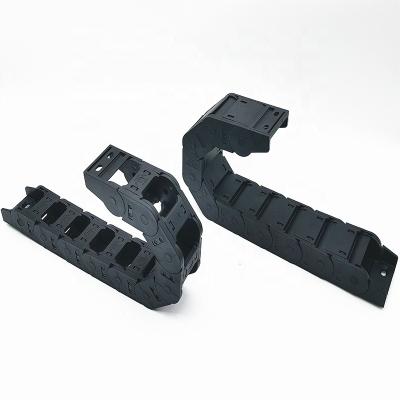 China CNWSL of Anti-wearing 25 series type inner opening type cable carrier energy press bridge chain for sale