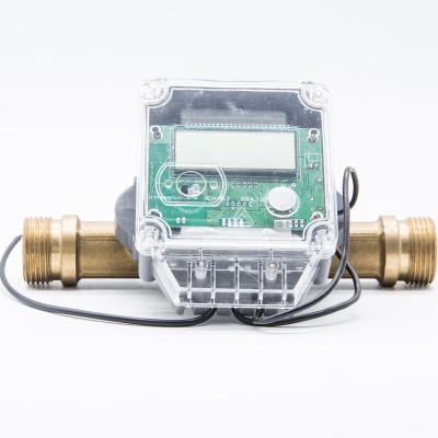 China JIAHAO Smart Digital Ultrasonic GSM brass body Water Tank Level Flow Meter for sale