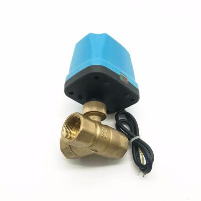 China water solenoid valve dc 12v micro water electric motor ball valve 3 way for sale