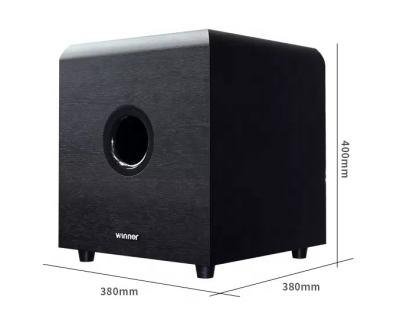 China ToneWinner Wooden Bass Woofer 10 Inch Large Subwoofer Box Power 200W Subwoofer Active Speaker SUB-10D for sale