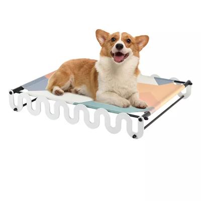 China Removable Cover Pet Camping Tent Dog Bed Cat Dog Tent Bed Outdoor Indoor Removable And Washable Waterproof for sale