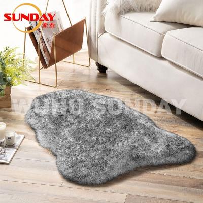 China Modern Faux Fox Fur Blanket for sale