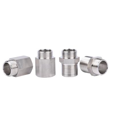 China Hot Selling Corrosion Resistant China Factory Stainless Steel Elbow Hose Hydraulic Hose Fittings Metric For Crimping Pressing for sale