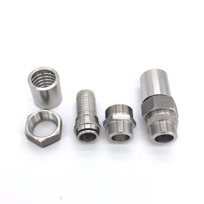 China China Supplier Corrosion Resistant Fitting Hydraulic Hose Ferrules Connectors Adapter for sale