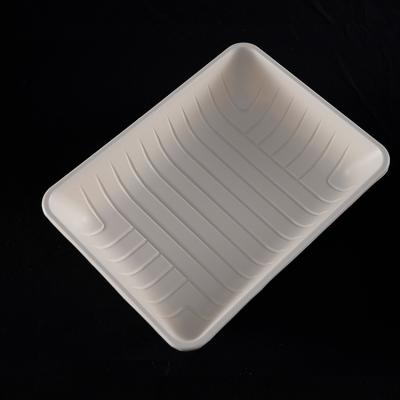 China New Recycled Material Freshness Preservation PCC Microwave Meal Prep Tray With Lid Disposable Plastic Food Container for sale