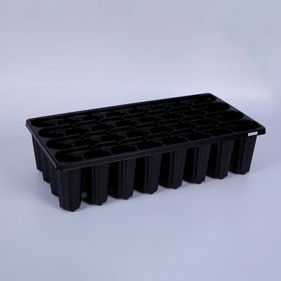 China Hot Selling Nursery Plants Growing Mini Small Plastic Seed Sprouting Tray Plant Pots Growing Container Plant Trays For Succulent Rattan for sale