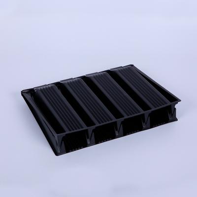 China New Arrival Wholesale Biodegradable Plant Trays 4 Cells Garden Greenhouse PS Seed Starter Nursery Seedlings Plastic Tray for sale