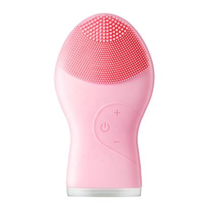 China 2019 Mini Face Cleaning Brush Facial Portable Ultrasonic Deep Cleansing Brush for sale