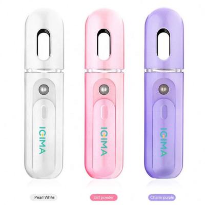 China Latest Design Body Spray Nano Facial Humidifier Well Lighting Facial Steamer for sale