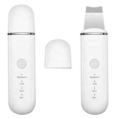 China Portable Beauty USB DEEP CLEANING Electric Rechargeable Pore Exfoliator Detergent Face Care Cleansing Skin Scrubber for sale