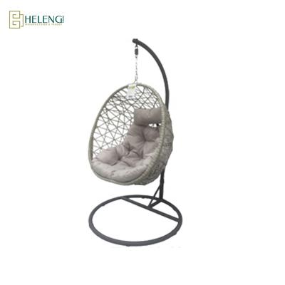 China Hanging Outdoor Rattan Chair Outdoor Weather Furniture Rattan Garden Furniture for sale