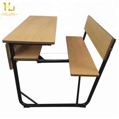 China Comfortable Modern Student Desk And Chair School Furniture/Library Furniture For Sale for sale