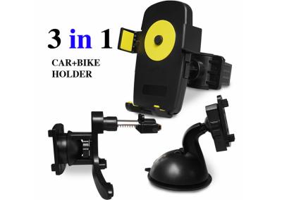 China 3 In 1 Sets Multi-Function Universal Car Bike Holder For iPhone Samsung for sale