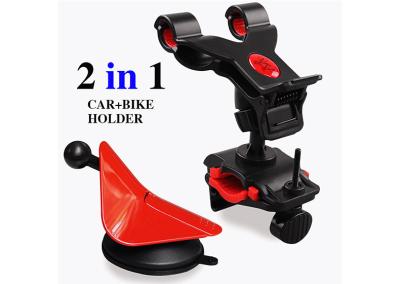 China Multi Function Windshield Bike Mobile Holder for iPhone / Samsung / HTC Smartphone for sale