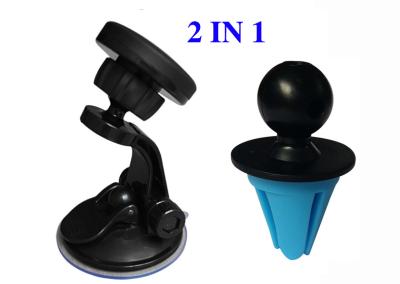 China 360 Rotating Magnetic Mobile Phone Holder In Car Windshield / Air Vent Mount for sale