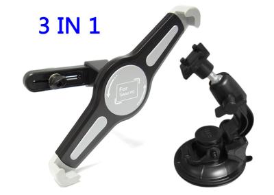 China ABS Car Headrest Mount Holder Sucker , Universal Windshield Holder for sale