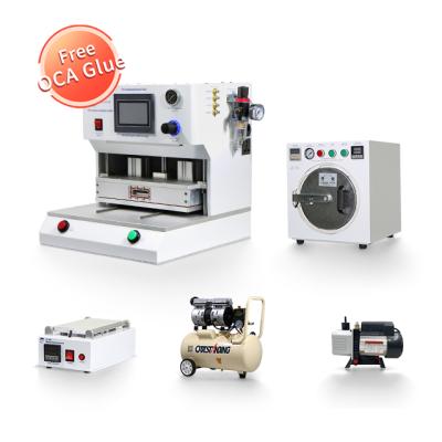 China Mobile Phone LCD Screen Refurbishing 5 Piece Set Manual Vacuum LCD Separator Machine For Mobile Phone LCD Repair for sale