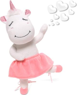 China Eco-Friendly Custom Factory Funny Custom Fancy Stuffed Unicorn Animal Mascot Stuffed Plush Toy for sale